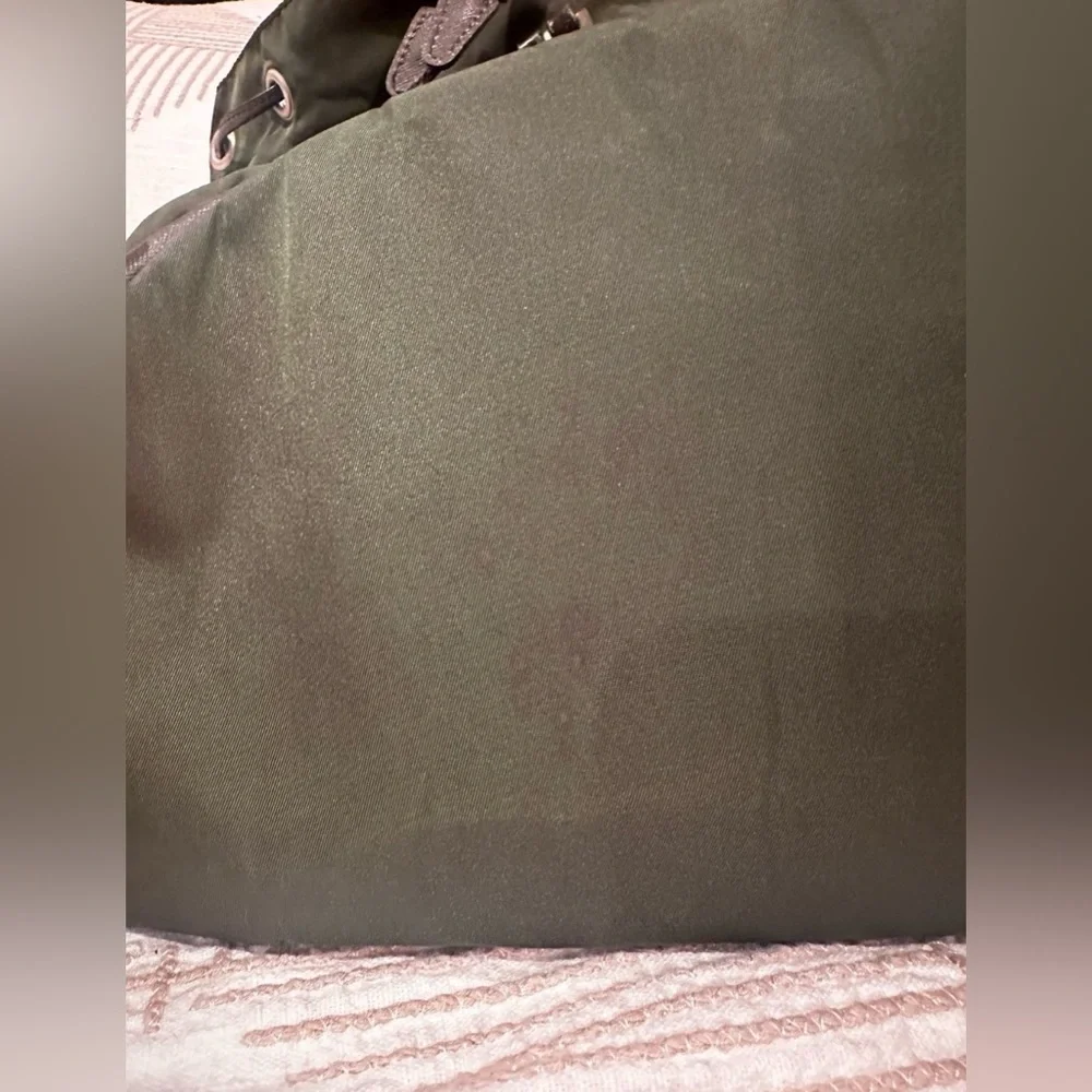 Prada Olive Green Men's Backpack